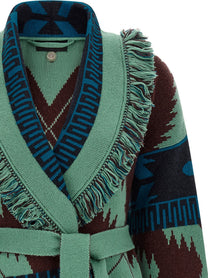 Alanui Icon Cardigan Gold
