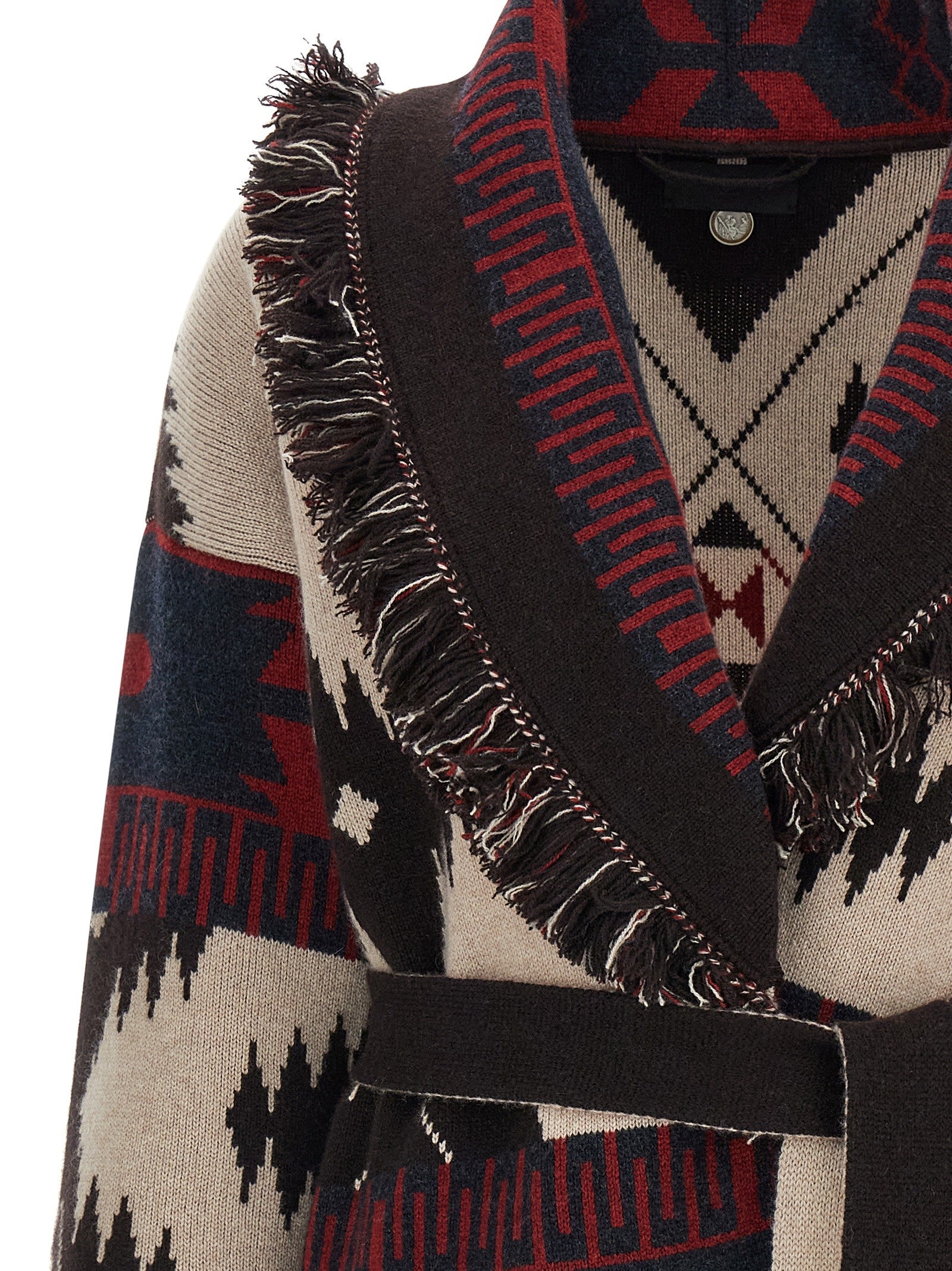 Alanui Icon Cardigan Gold