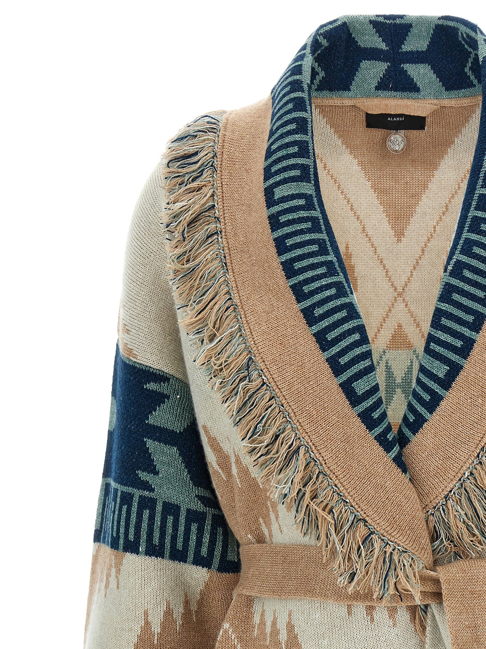 Alanui Icon Cardigan Gold