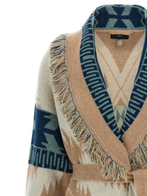 Alanui Icon Cardigan Gold
