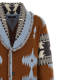 Alanui Icon Cardigan Gold