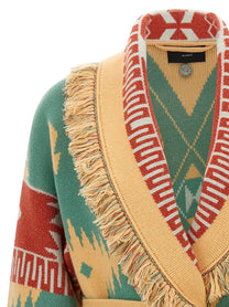 Alanui Icon Cardigan Gold