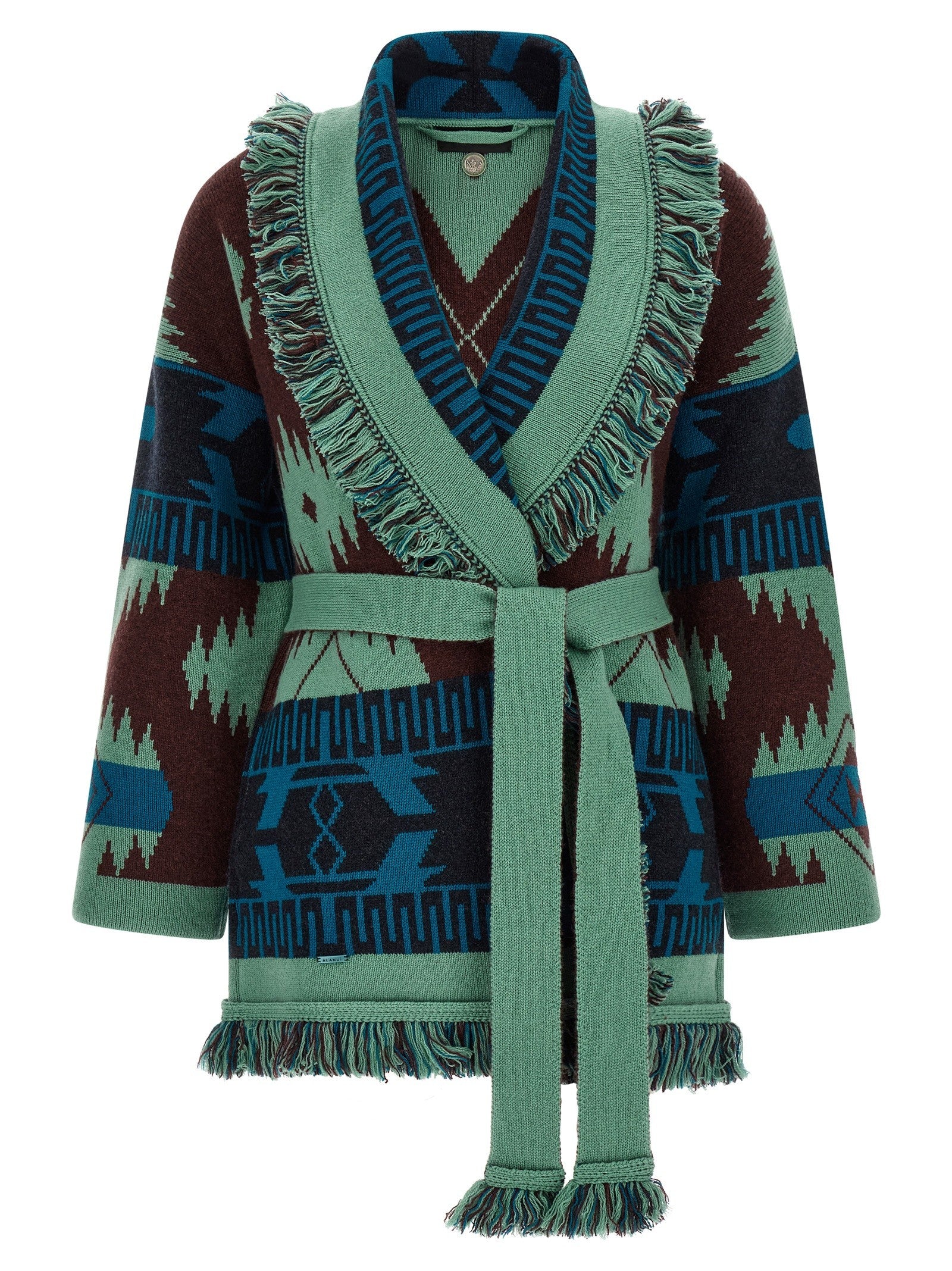 Alanui Icon Cardigan Gold