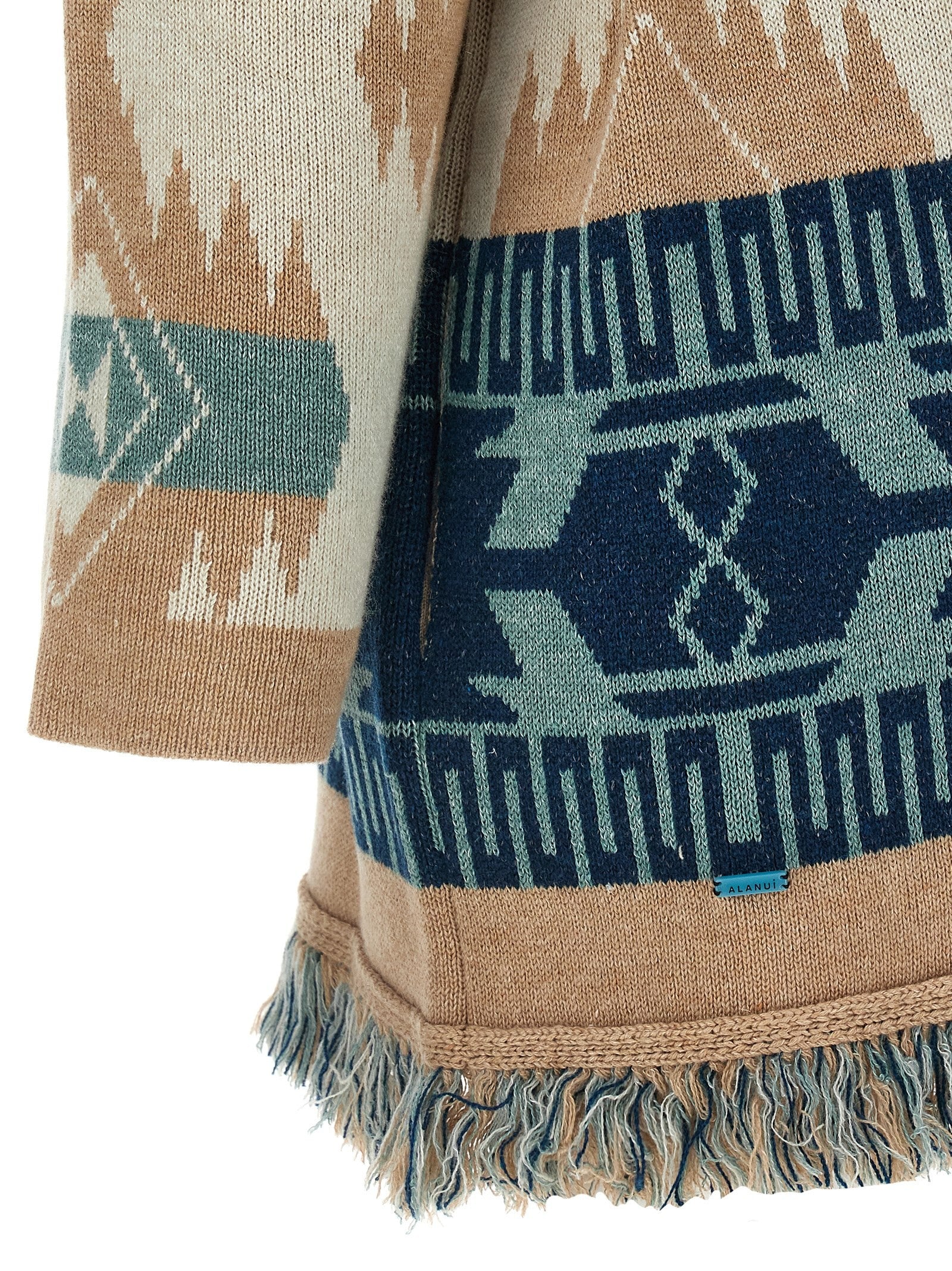 Alanui Icon Cardigan Gold