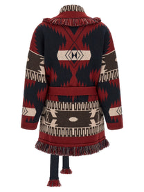 Alanui Icon Cardigan Red