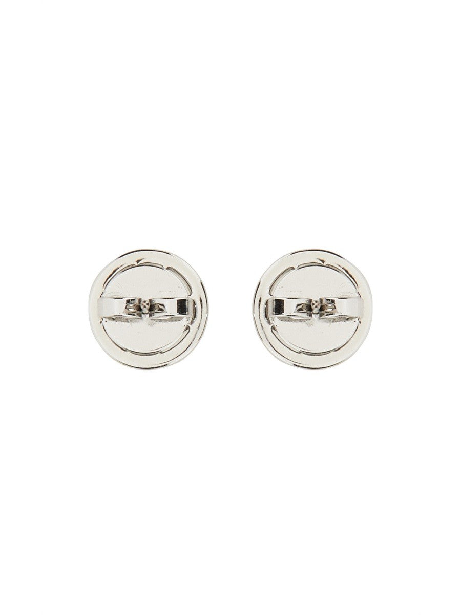 Tory Burch Women's Icon Earrings Silver