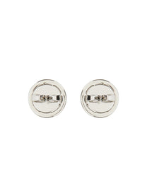 Tory Burch Women's Icon Earrings Silver