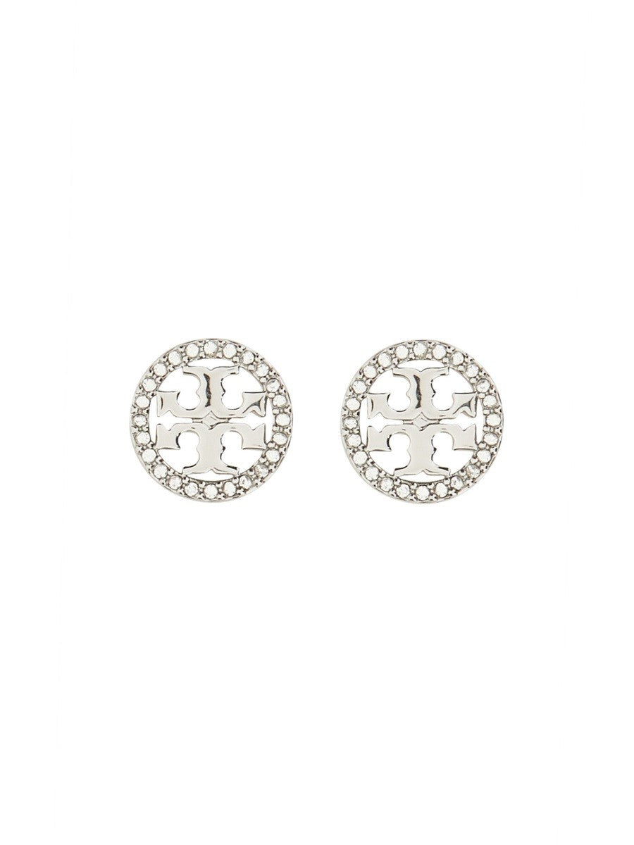 Tory Burch Women's Icon Earrings Silver