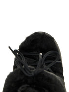 Moon Boot Icon Faux Fur Boots Black, view 4