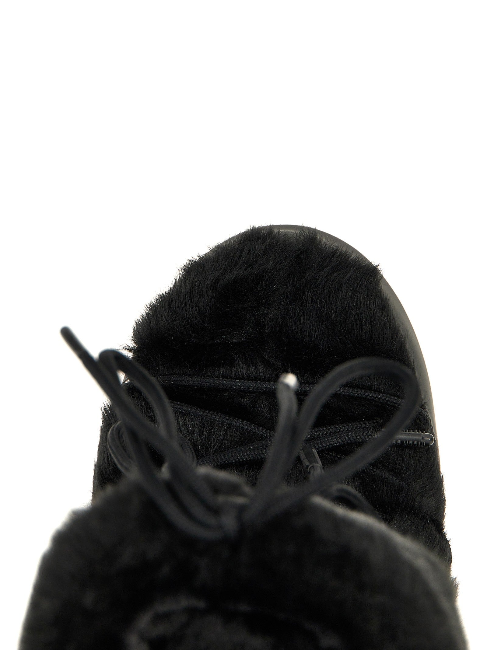 Moon Boot Icon Faux Fur Boots Black