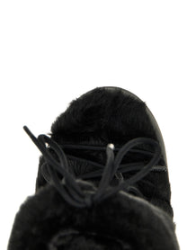 Moon Boot Icon Faux Fur Boots Black