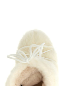 Moon Boot Icon Faux Fur Boots White