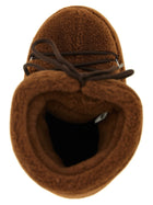Moon Boot Icon Fleece Boots Brown, view 4