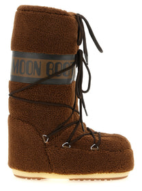 Moon Boot Icon Fleece Boots Brown