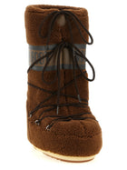 Moon Boot Icon Fleece Boots Brown, view 2