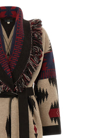 Alanui Icon Long Coat Gold