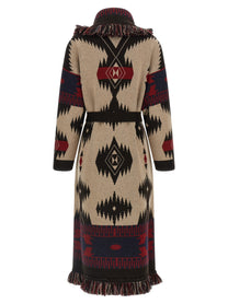 Alanui Icon Long Coat Gold