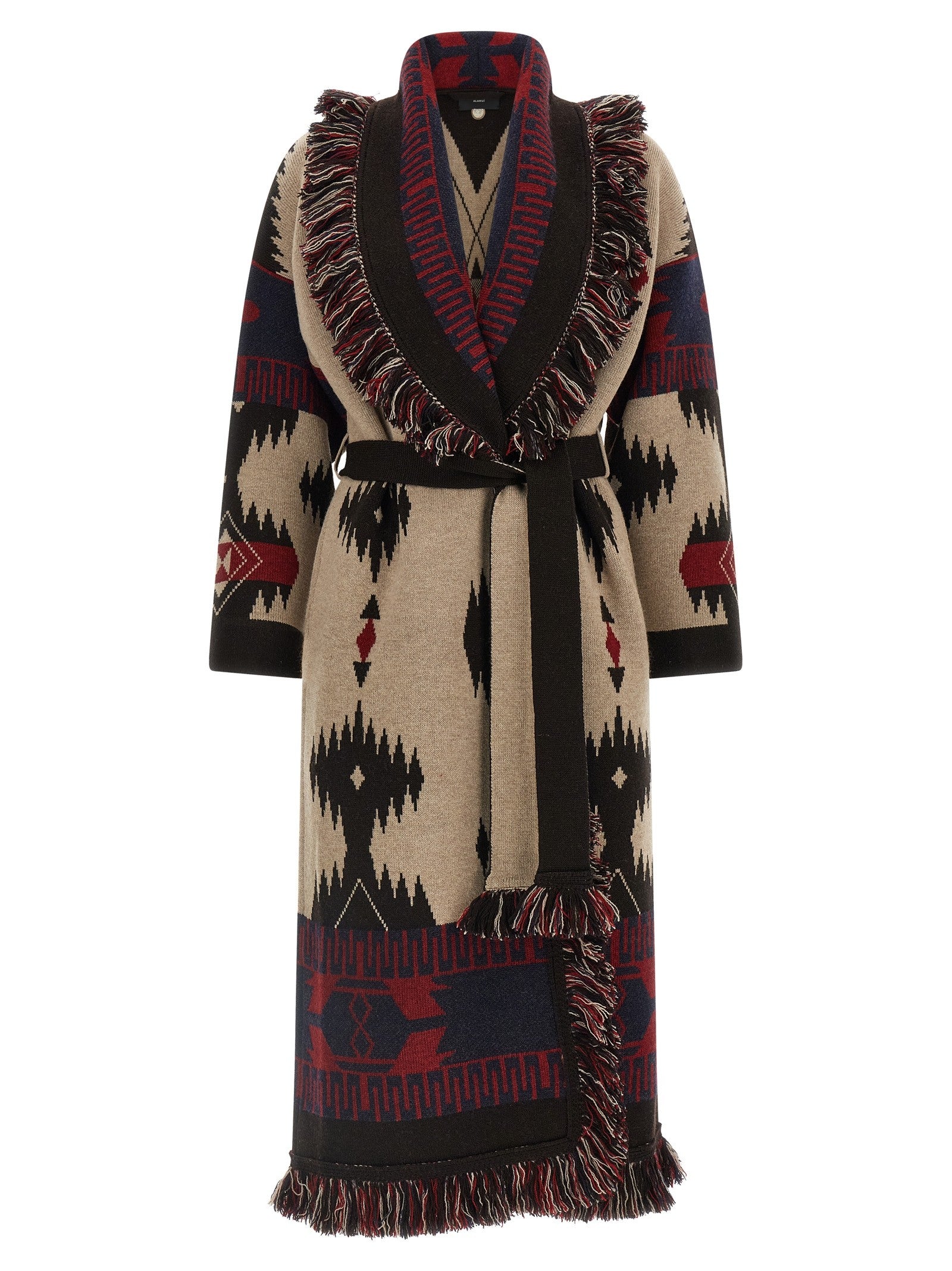 Alanui Icon Long Coat Gold