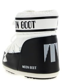 Moon Boot Icon Low Ankle Boots White, view 3
