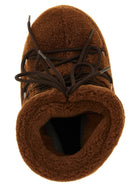 Moon Boot Icon Low Fleece Ankle Boots Brown, view 4