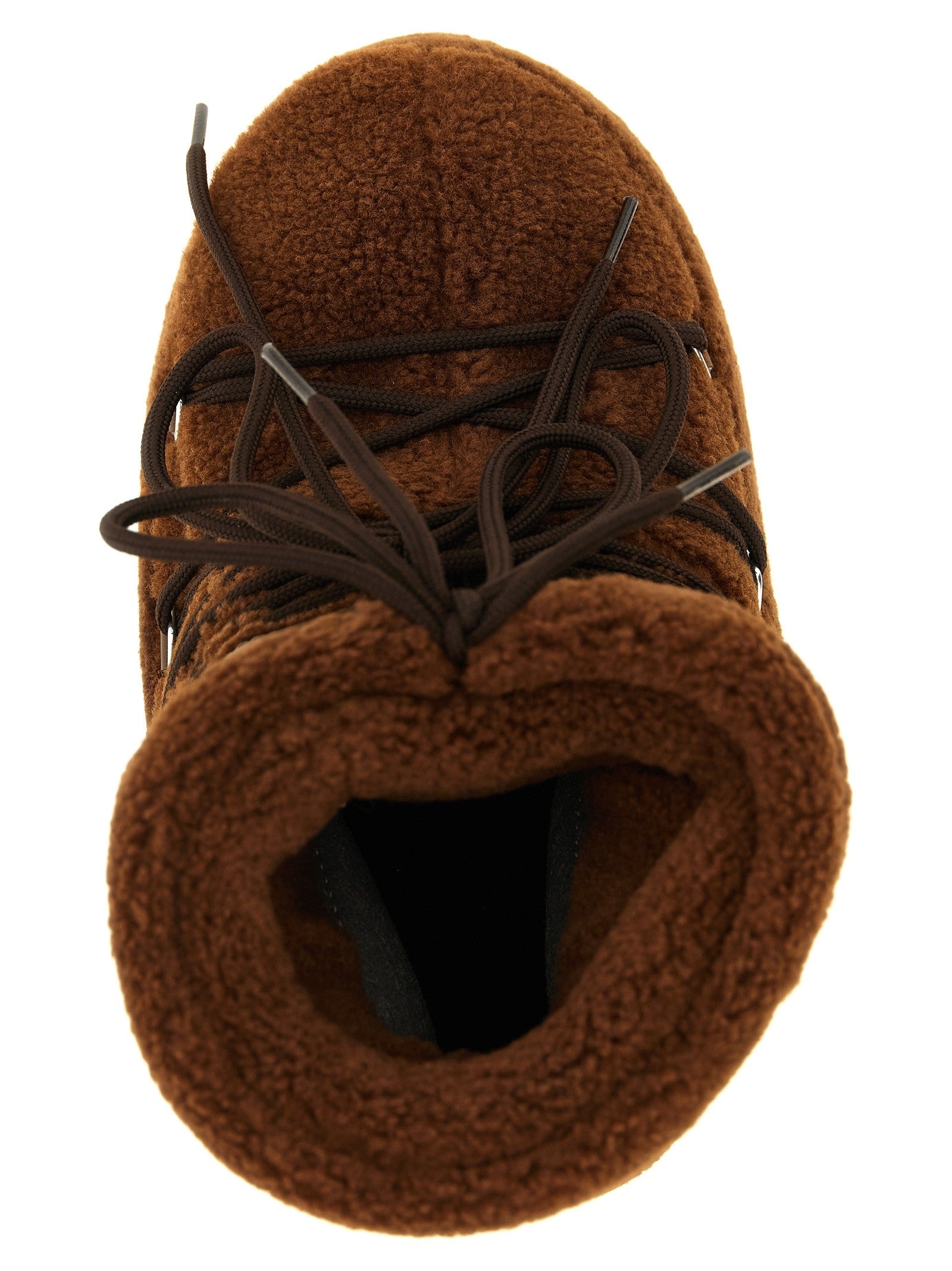 Moon Boot Icon Low Fleece Ankle Boots Brown