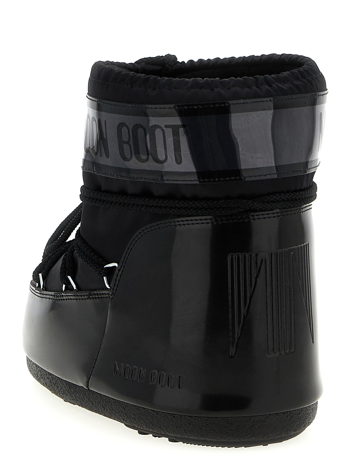 Moon Boot Icon Low Glance Ankle Boots Black