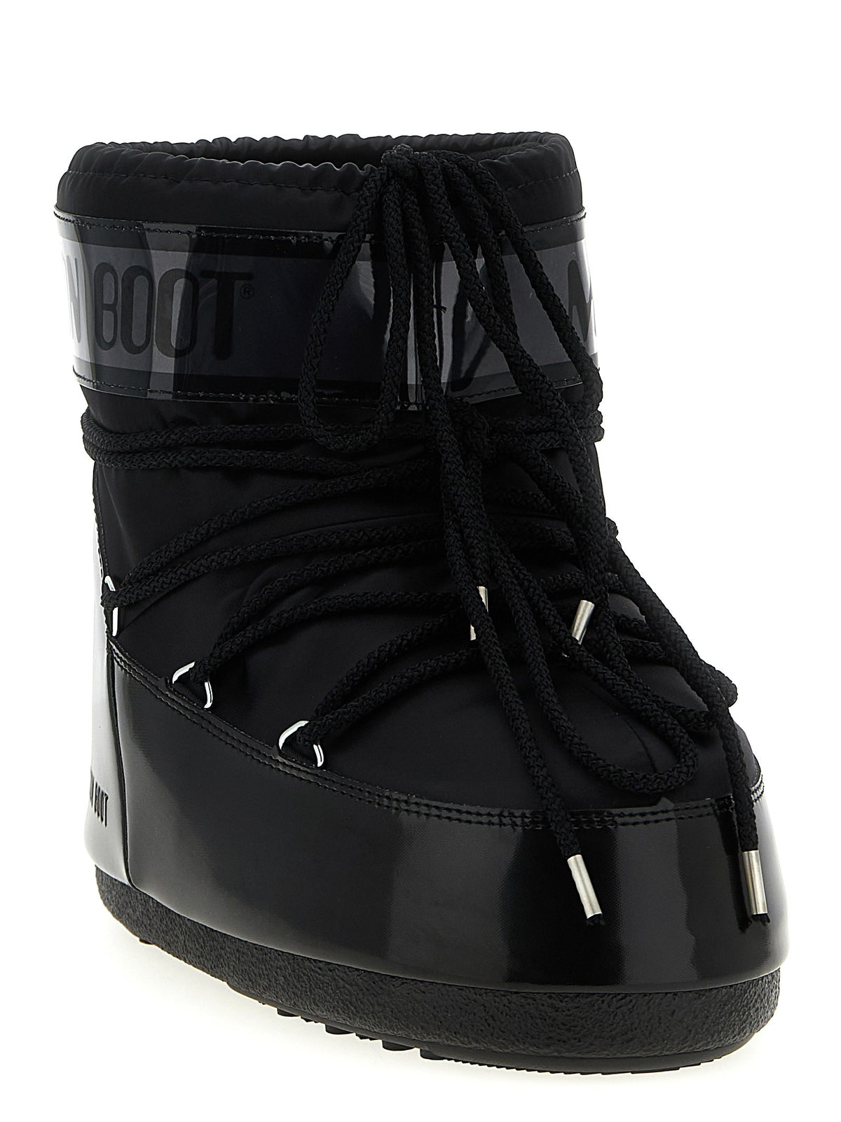 Moon Boot Icon Low Glance Ankle Boots Black