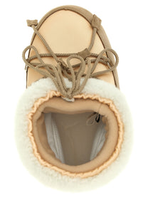 Moon Boot Icon Low Pearly Plus Ankle Boots Beige