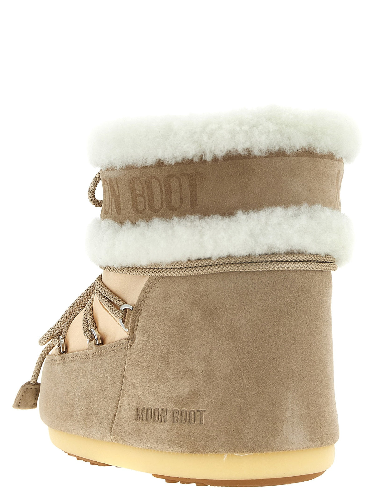 Moon Boot Icon Low Pearly Plus Ankle Boots Beige
