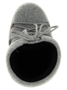 Moon Boot Icon Nubuck Felt Boots Grey, view 4