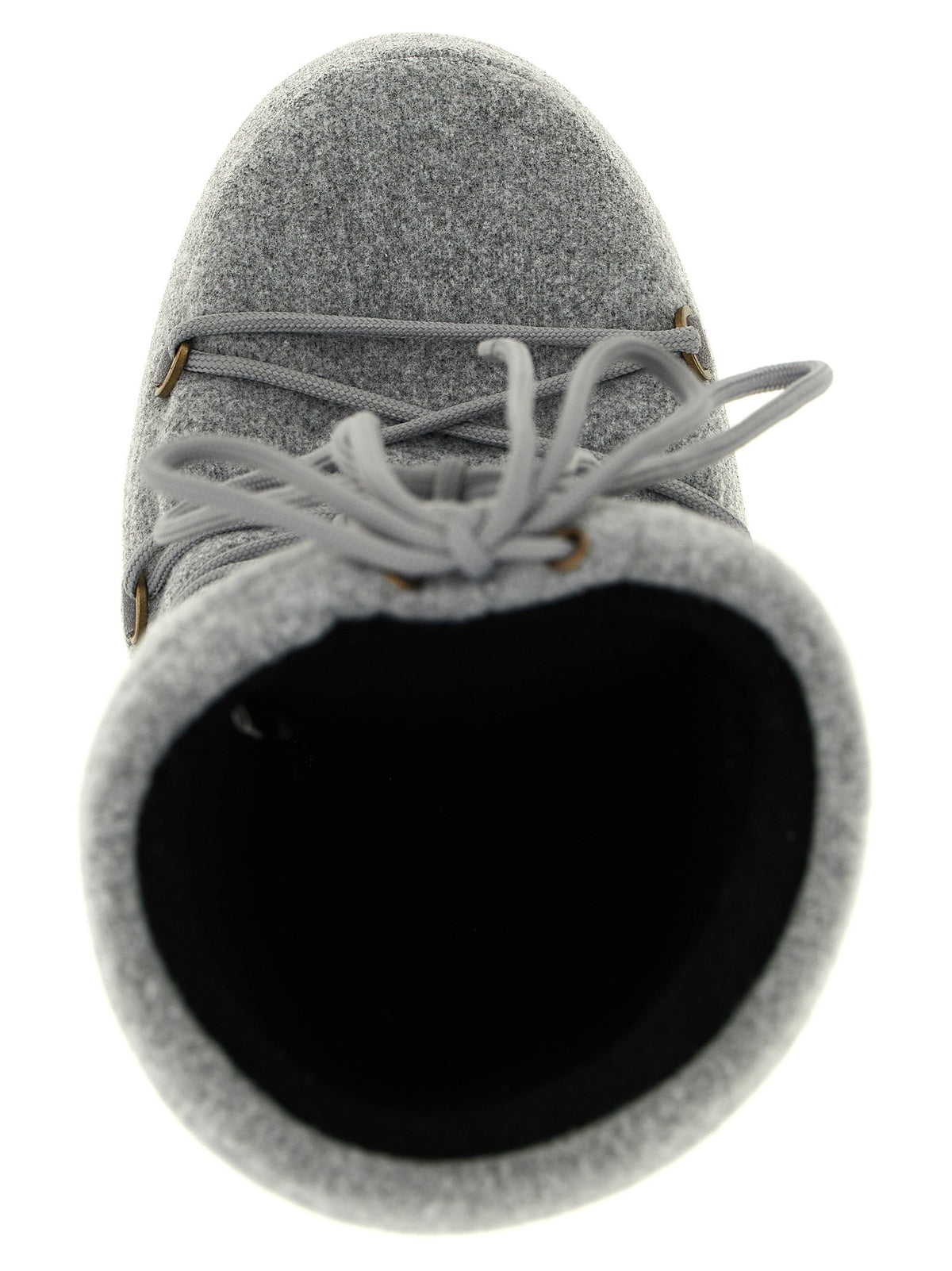 Moon Boot Icon Nubuck Felt Boots Grey, view 4