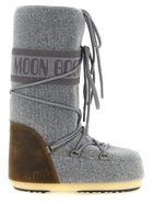 Moon Boot Icon Nubuck Felt Boots Grey