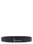 Tom Ford Icon Reversible Belt Gold