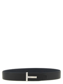 Tom Ford Icon Reversible Belt Gold
