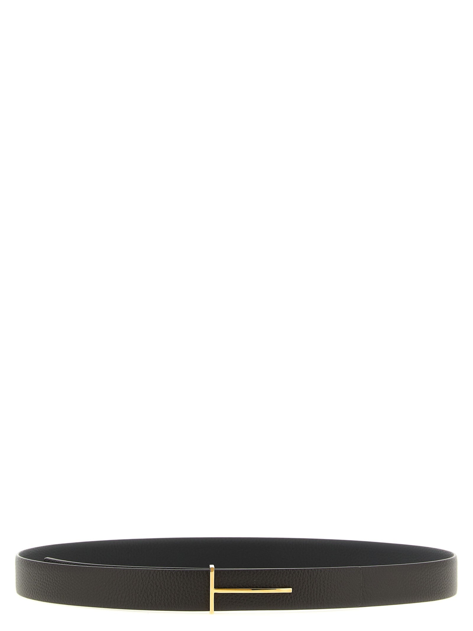 Tom Ford Icon Reversible Belt Gold