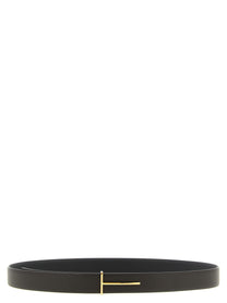 Tom Ford Icon Reversible Belt Gold