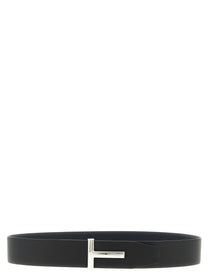 Tom Ford Icon Reversible Belt Gold