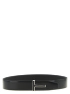 Tom Ford Icon Reversible Belt Black, view 2