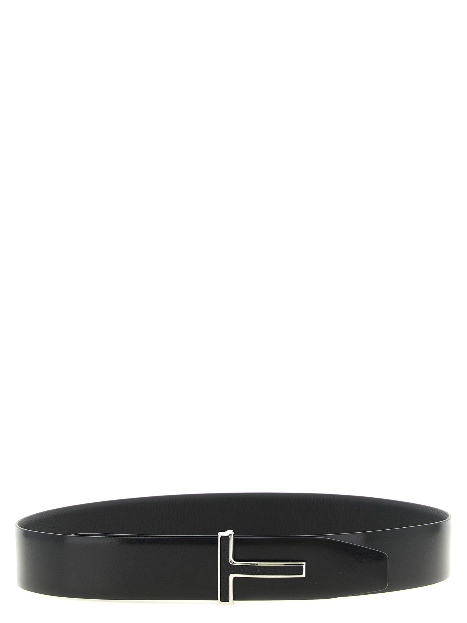 Tom Ford Icon Reversible Belt Black