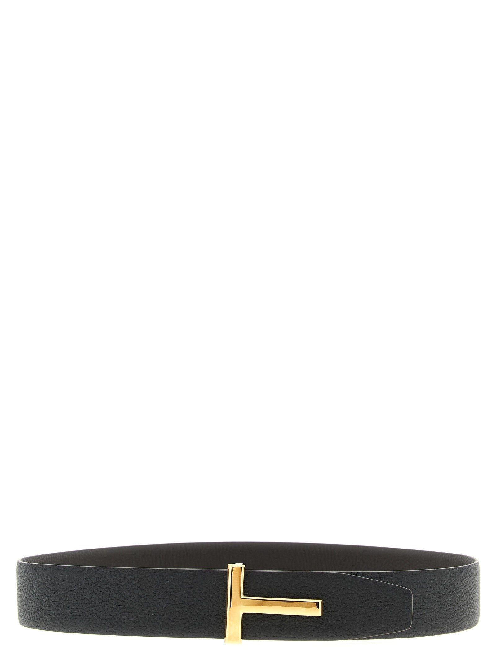 Tom Ford Icon Reversible Belt Gold