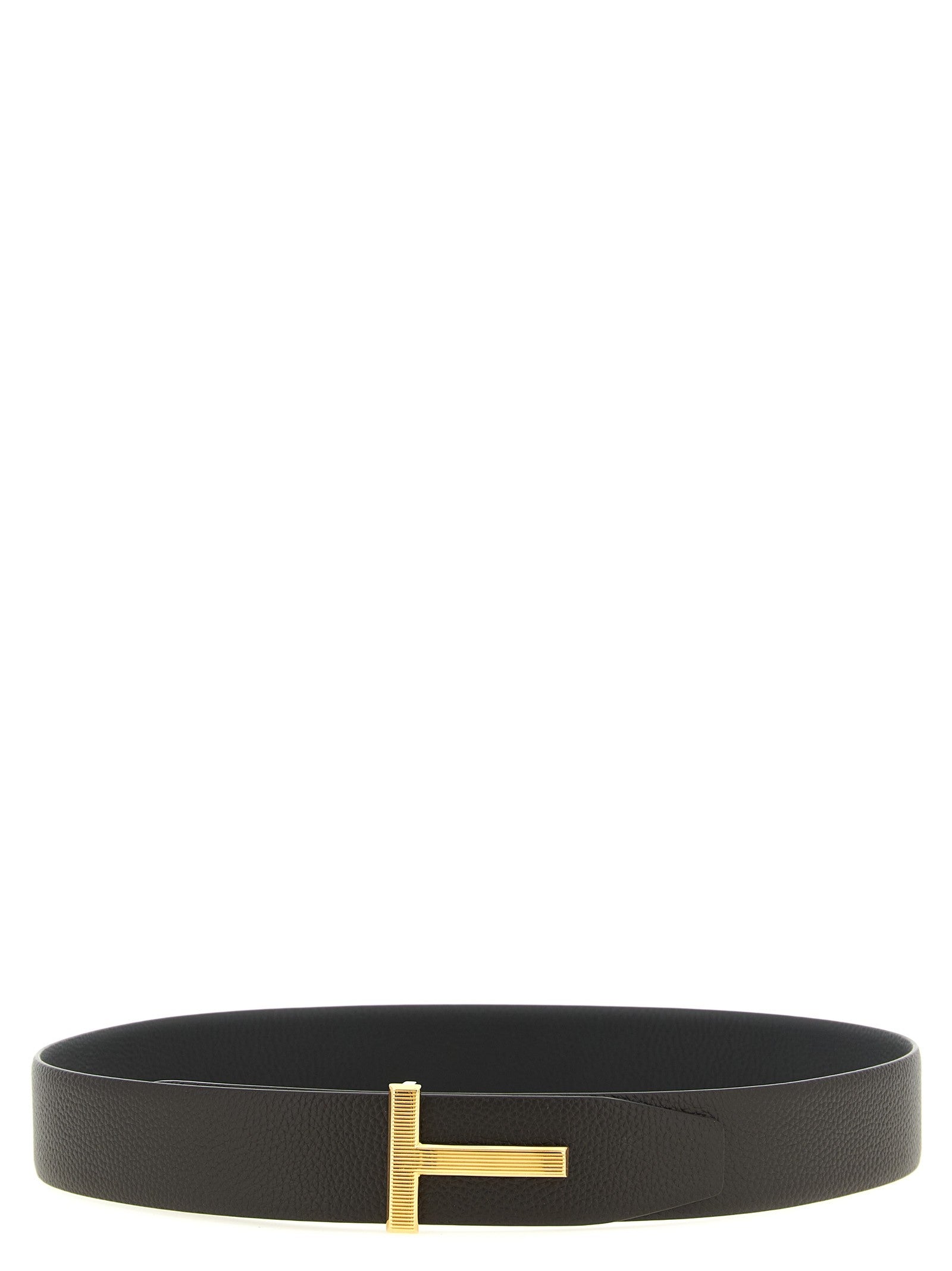 Tom Ford Icon Reversible Belt Gold