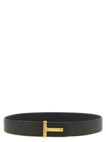 Tom Ford Icon Reversible Belt Gold