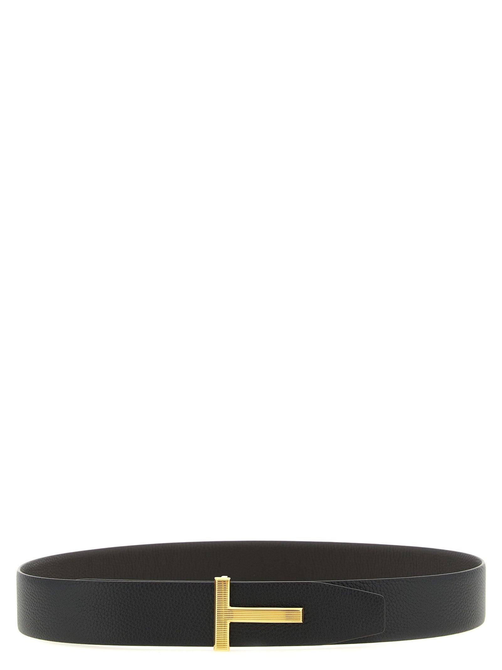 Tom Ford Icon Reversible Belt Gold