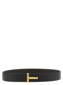 Tom Ford Icon Reversible Belt Gold