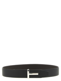 Tom Ford Icon Reversible Belt Gold