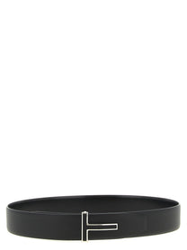 Tom Ford Icon Reversible Belt Black