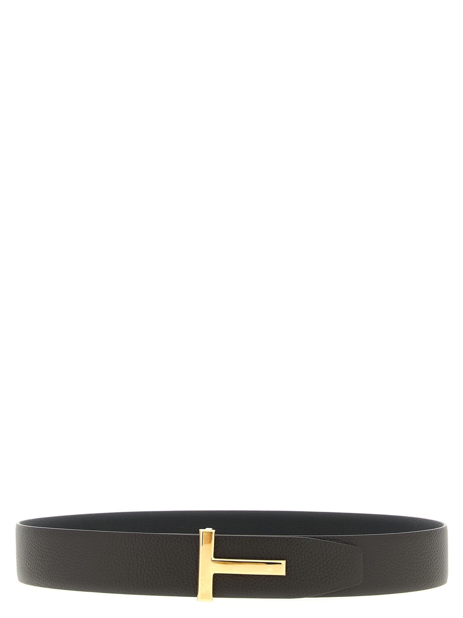 Tom Ford Icon Reversible Belt Gold