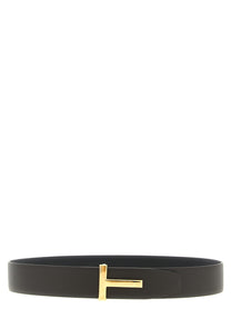 Tom Ford Icon Reversible Belt Gold