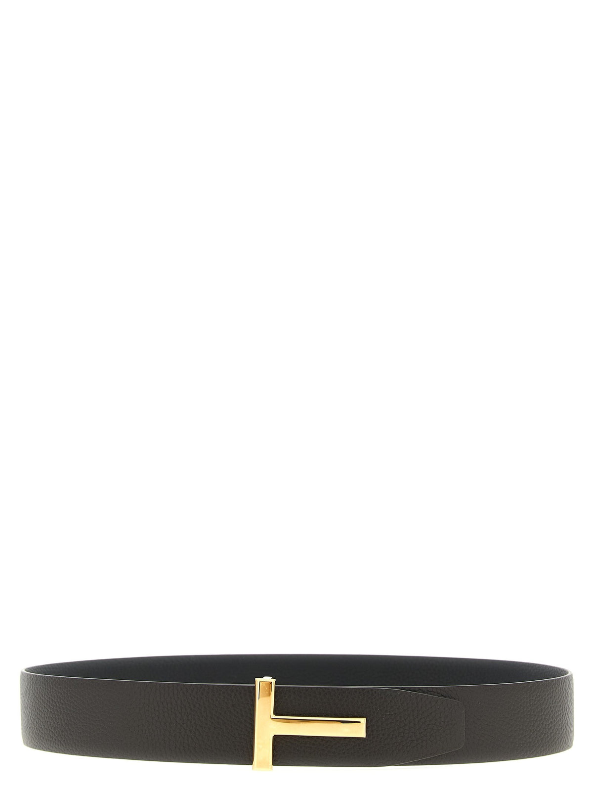 Tom Ford Icon Reversible Belt Gold