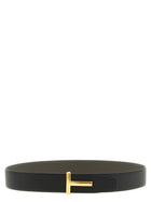 Tom Ford Icon Reversible Belt Gold, view 2